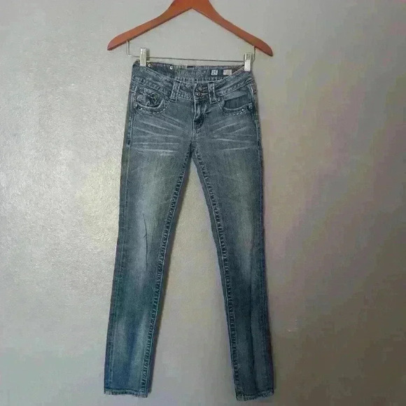 Miss Me Jeans Sequined Size 25 - Picture 2 of 16